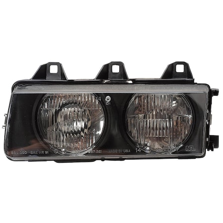 Geared2Golf Left Headlamp Assembly with Composite for 1994-1999 BMW 318i GE3634653